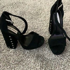 Steve Madden leather platforms